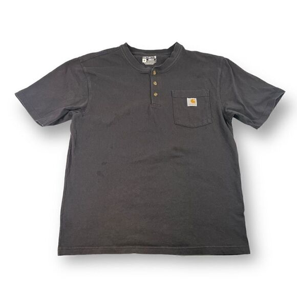 Carhartt Loose Fit Button Front T Shirt Size Medium - Picture 1 of 5